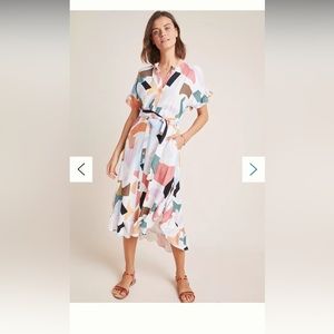 NWOT Anthropologie Corey Lynn Calter SoHo Shirt Dress, Size Small